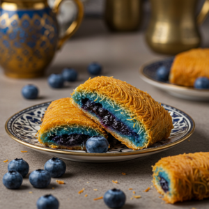 Blueberry kunafa