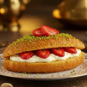 Dubai Kunafa Croissants Strawberry