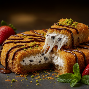 Original Cookies Cream kunafa